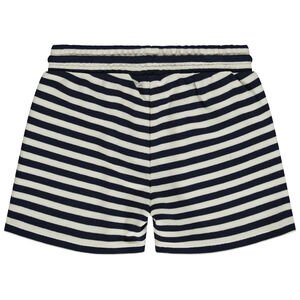 Short rayé en maille fantaisie fille 