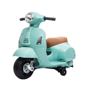 Porteur mini Vespa GTS électrique vert d'eau 