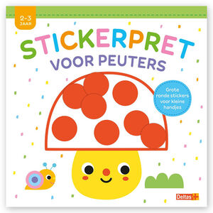 Boek NL Stickerpret voor peuters 2/3J 