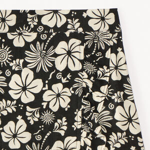 Jupe-short portefeuille imprimée florale fille 