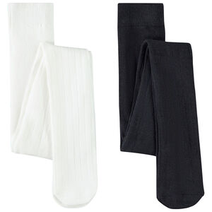 Set van 2 dikke ribpanty