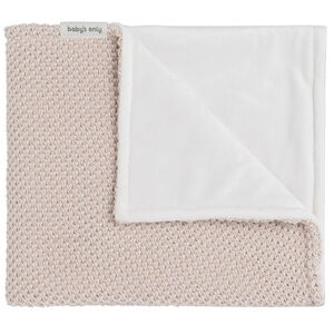 Couverture lit bébé Soft Sparkle - Flavor ivoire/doré mêlé 100x135 cm 