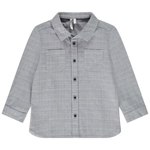 Chemise manches longues à carreaux pour bébé garçon 