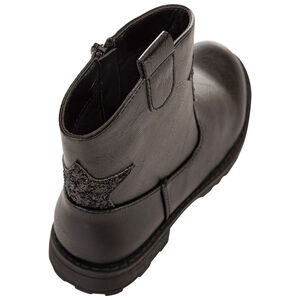 Bottines style cowboy avec étoiles strass pour fille 