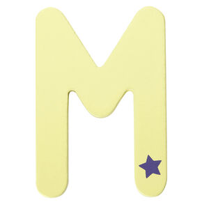 Decoratieve houten letter M 