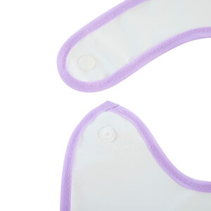 Lot de 2 bavoirs imperméables fleurs 