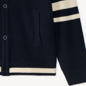 Gilet teddy en tricot garçon 