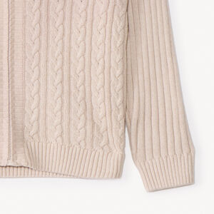 Gilet à capuche en tricot fantaisie garçon 