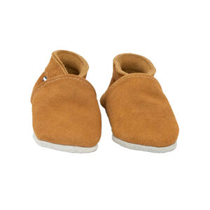 Chaussons souples 18-24M en suède Babysoft Vison 