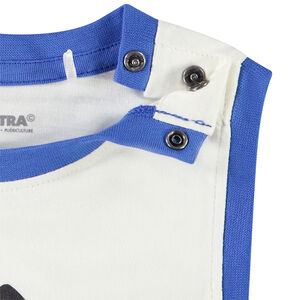 Ensemble 2 pièces motifs fantaisie pour bébé garçon 
