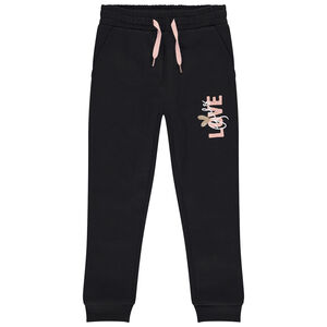 Pantalon de jogging uni avec print fantaisie pour fille  