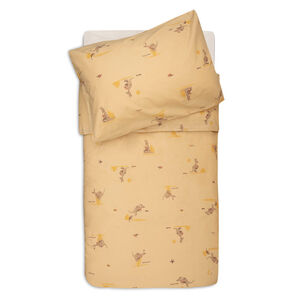 Dekbedovertrek + kussensloop 100 x 140 cm Kangaroots 