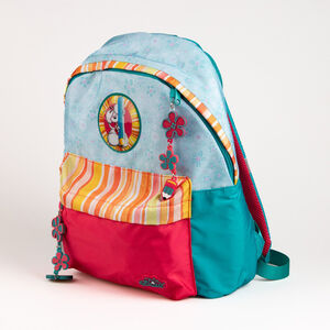 Sac à dos scolaire - Bleu - Diddl 