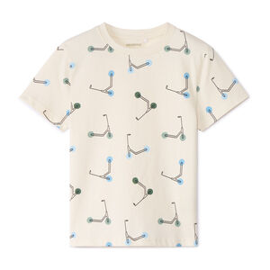 T-shirt manches courtes imprimé trottinettes pour garçon 