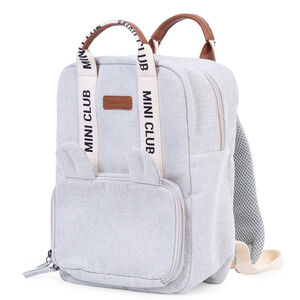 Rugzak voor kleuters Mini Club Signature Canvas Off White 