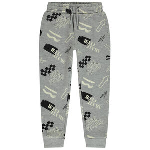 Jogging fleece met fantasieprint voor jongen 