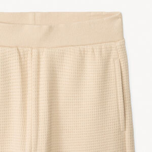 Joggingset honingraatfleece met pailletten voor meisjes 