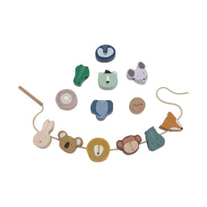 Perle en bois - Animaux 