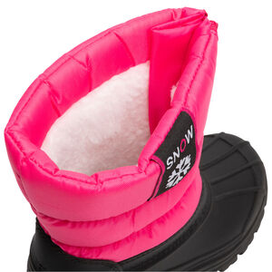 Après-ski à col matelassé et coque caoutchouc pour fille 