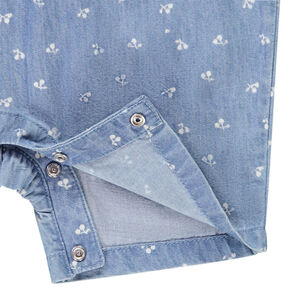 Twee-delige jeanslook set met charlotte meisjes 