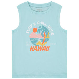 Débardeur en jersey printé pour garçon 