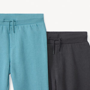 Set van 2 verwisselbare joggingensembles voor jongens in geborsteld fleece 