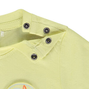 Korte mouwen T-shirt met fantasieprint voor babyjongens 