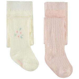Set van 2 paren van dikke fantasie panty