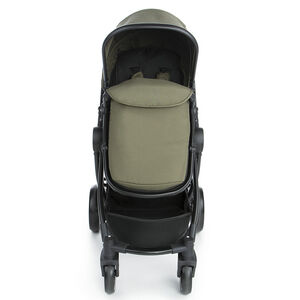 Poussette duo Théa 2 en 1 kaki/noir 