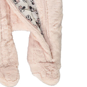 Combi-pilote en sherpa Minnie Disney pour bébé fille avec finitions différentes selon l'âge 