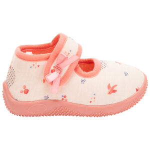 bottines bebe fille zippees avec col tricote et pompons rose bottes et  chaussures montantes bebe
