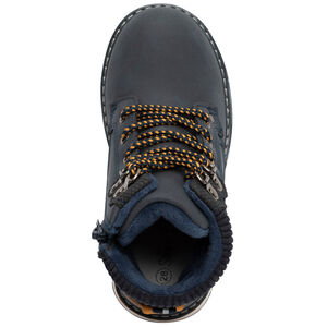 Bottillons bleus à lacets et zip pour enfant garçon 