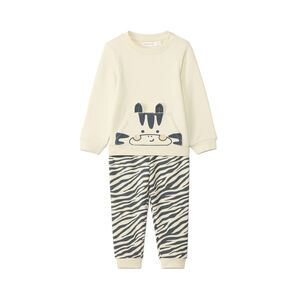 Ensemble jogging ludique à motif animal pour bébé garçon 