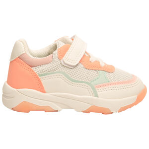 Baskets de sport avec empiècements et mesh pour bébé fille 