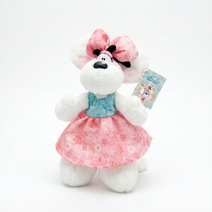 Diddlina-knuffel in zomerjurk - 20 cm 