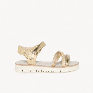 Gouden en glinsterende sandalen meisjes 