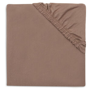 Drap housse jersey 75x150cm Milky Coffee 