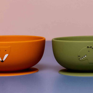 Bol en silicone avec ventouse Mr. Fox 