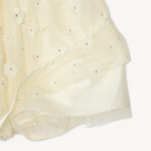Jupe en tulle avec fleurs 3D fille 