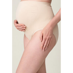 Vleeskleurig zwangerschapsslipje zonder naden  