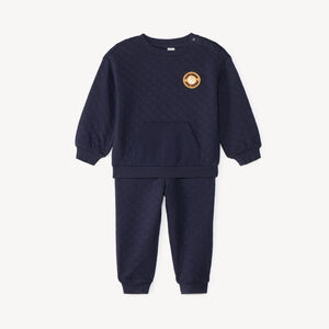 Joggingset voor babyg jongens, gewatteerd 