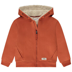 Gilet en molleton doublé sherpa garçon 