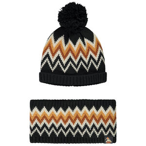 Ensemble 2 pièces tricoté zigzag pour bébé garçon 