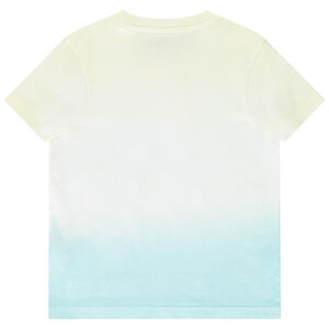 T-shirt manches courtes printé effet dégradé garçon 
