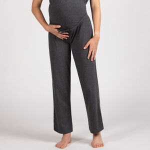Pantalon pour pyjama de grossesse avec bandeau haut 
