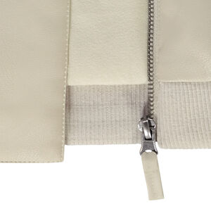 Perfecto bikerjack in lederlook met voering voor jongens 