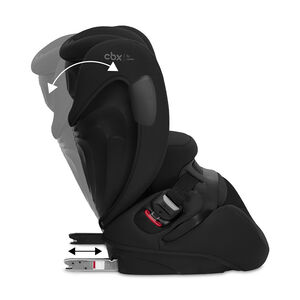 Autostoel i-Size met Pallas B3-schaduw pure zwart 