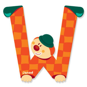 Lettre Clown W 