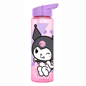 Gourde sport avec paille 600ml Kuromi 