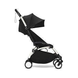 Poussette Stokke® YOYO³ à partir de 6 mois - cadre blanc/noir 